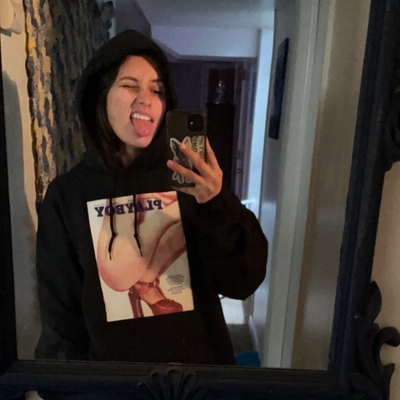 Playboy Printed Hoodie - Picture 1 of 2